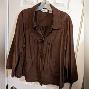 Classic Blues brown cardigan Size XL